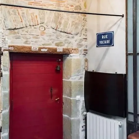 Tatil Evi Loft Centre-ville Parking, Clim, Wifi